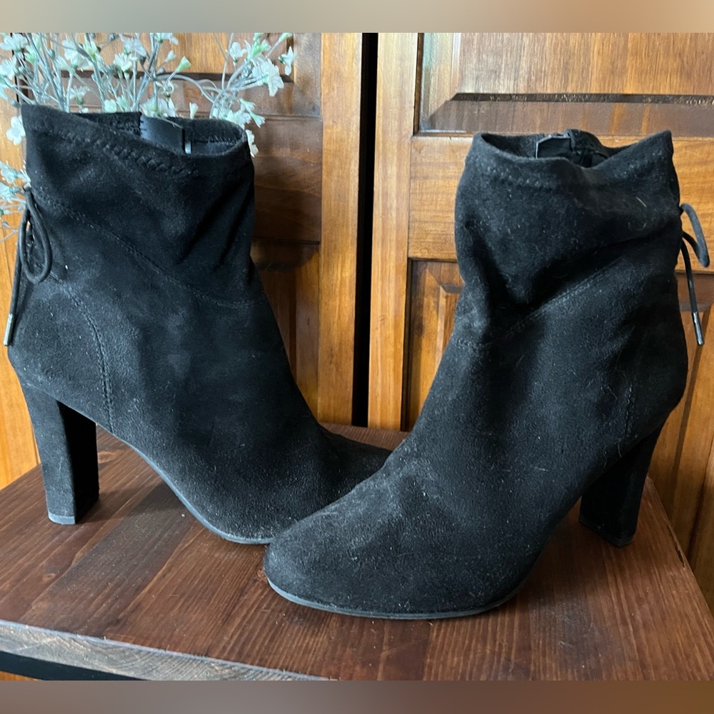 Circus Sam Edelman Black Boots Heels 7